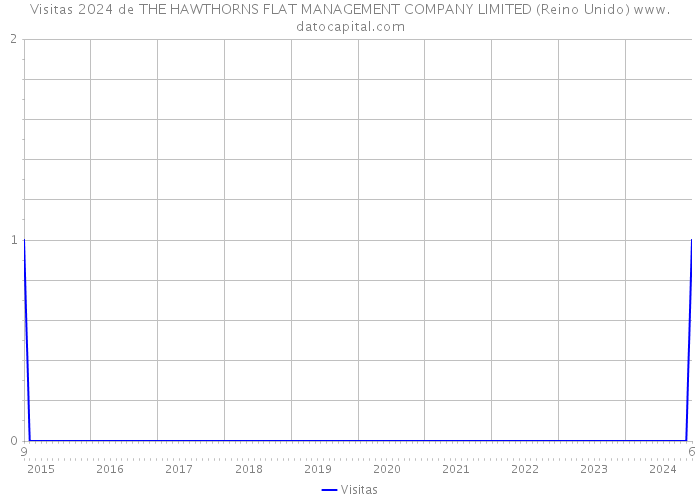 Visitas 2024 de THE HAWTHORNS FLAT MANAGEMENT COMPANY LIMITED (Reino Unido) 