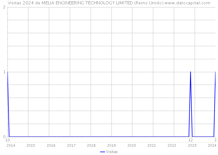 Visitas 2024 de MELIA ENGINEERING TECHNOLOGY LIMITED (Reino Unido) 