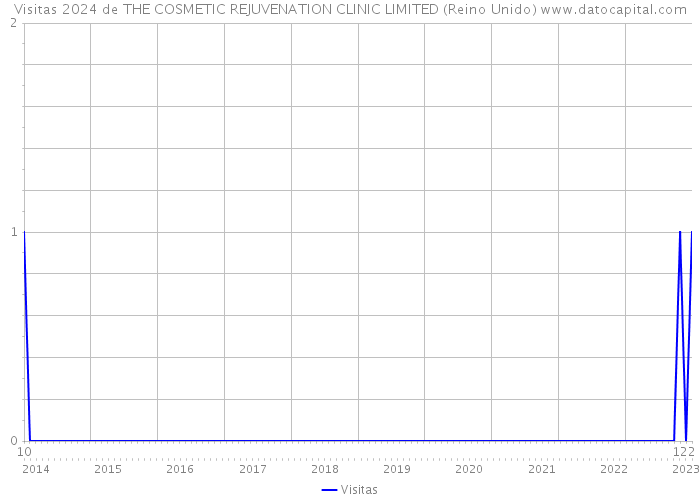 Visitas 2024 de THE COSMETIC REJUVENATION CLINIC LIMITED (Reino Unido) 