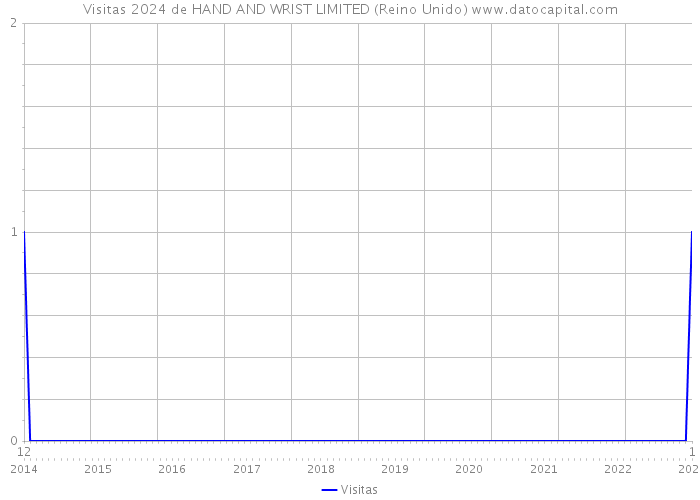 Visitas 2024 de HAND AND WRIST LIMITED (Reino Unido) 