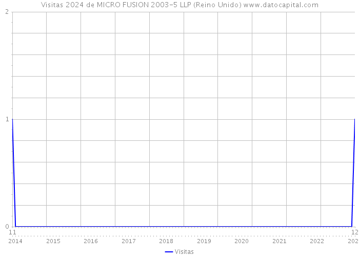 Visitas 2024 de MICRO FUSION 2003-5 LLP (Reino Unido) 