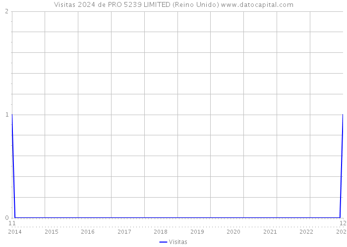 Visitas 2024 de PRO 5239 LIMITED (Reino Unido) 