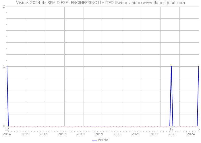 Visitas 2024 de BPM DIESEL ENGINEERING LIMITED (Reino Unido) 