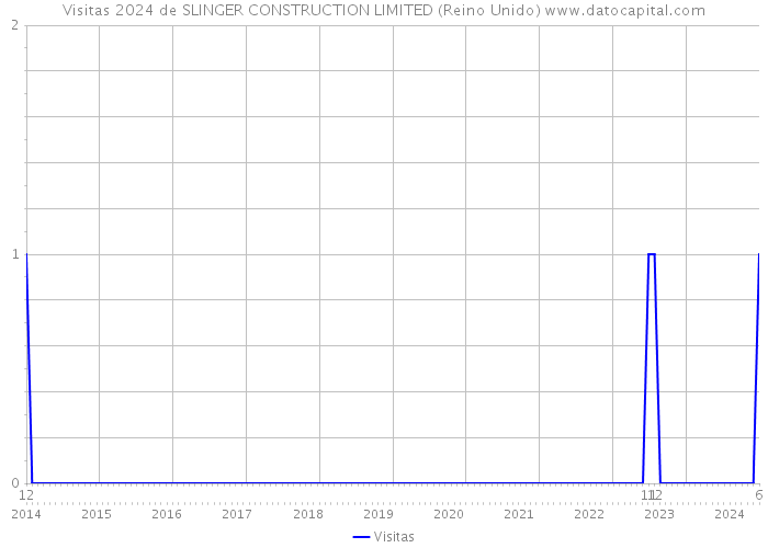 Visitas 2024 de SLINGER CONSTRUCTION LIMITED (Reino Unido) 