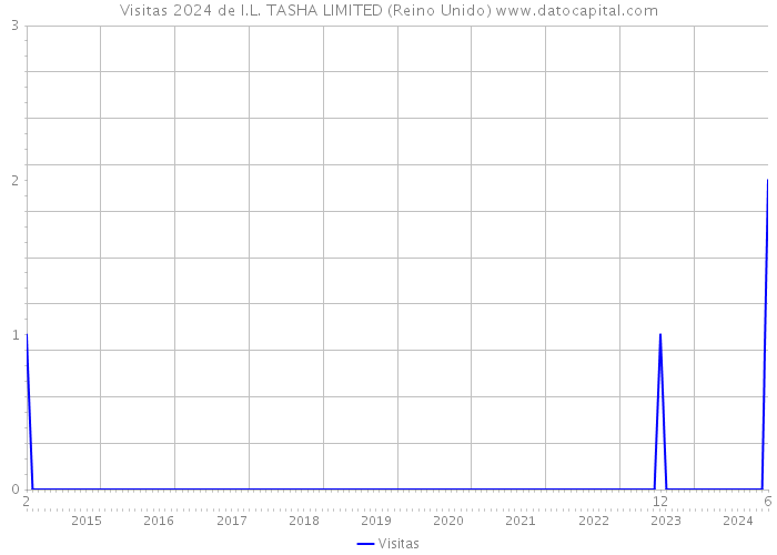 Visitas 2024 de I.L. TASHA LIMITED (Reino Unido) 