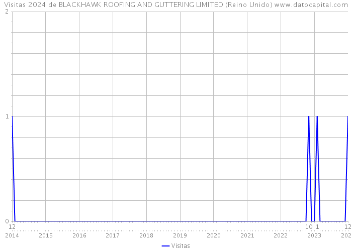 Visitas 2024 de BLACKHAWK ROOFING AND GUTTERING LIMITED (Reino Unido) 