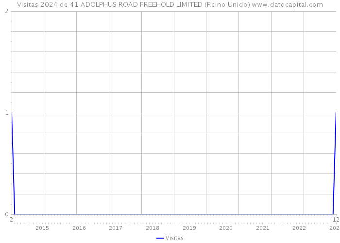 Visitas 2024 de 41 ADOLPHUS ROAD FREEHOLD LIMITED (Reino Unido) 