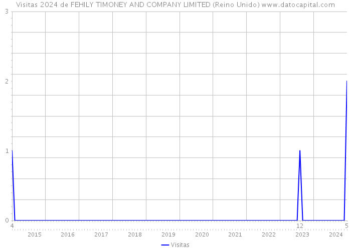 Visitas 2024 de FEHILY TIMONEY AND COMPANY LIMITED (Reino Unido) 