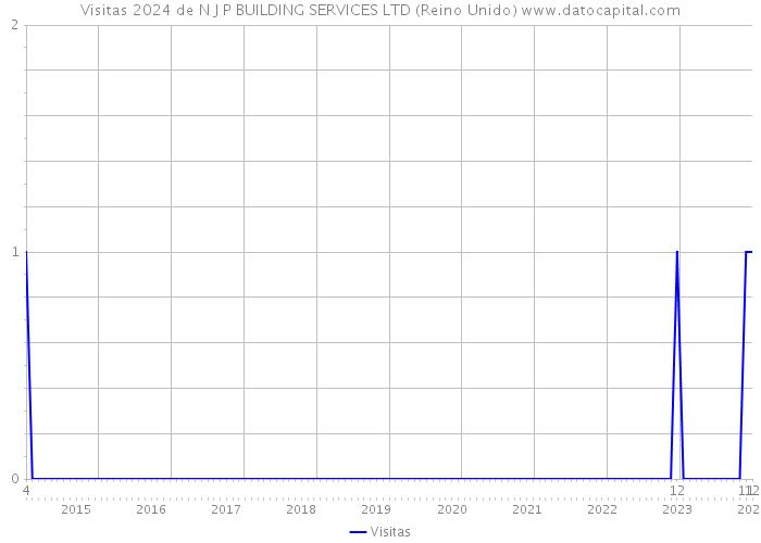 Visitas 2024 de N J P BUILDING SERVICES LTD (Reino Unido) 