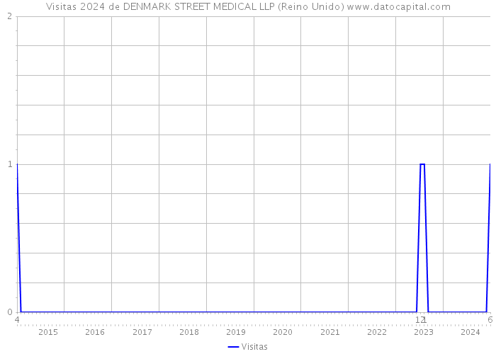 Visitas 2024 de DENMARK STREET MEDICAL LLP (Reino Unido) 