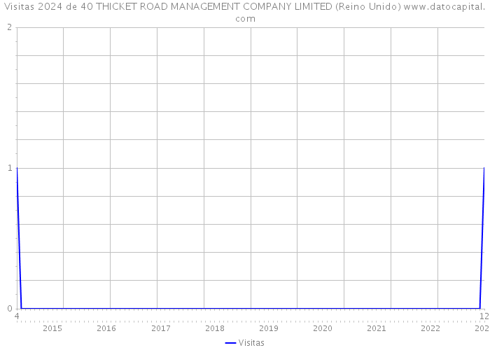 Visitas 2024 de 40 THICKET ROAD MANAGEMENT COMPANY LIMITED (Reino Unido) 