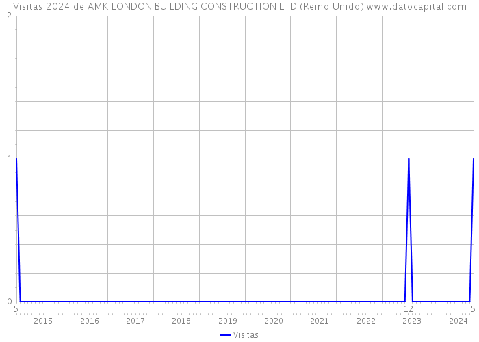 Visitas 2024 de AMK LONDON BUILDING CONSTRUCTION LTD (Reino Unido) 