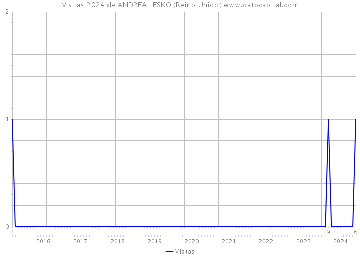 Visitas 2024 de ANDREA LESKO (Reino Unido) 