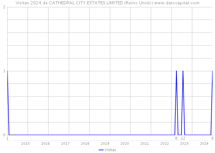 Visitas 2024 de CATHEDRAL CITY ESTATES LIMITED (Reino Unido) 