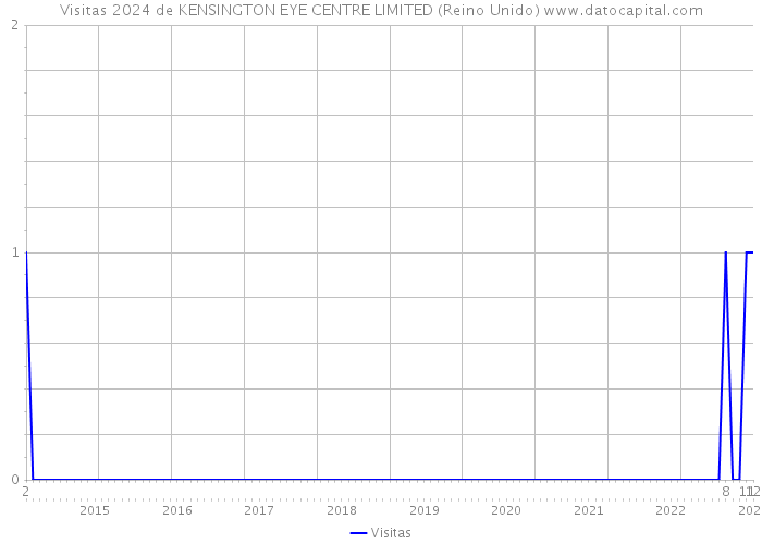 Visitas 2024 de KENSINGTON EYE CENTRE LIMITED (Reino Unido) 