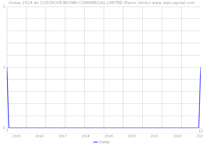 Visitas 2024 de COSGROVE BROWN COMMERCIAL LIMITED (Reino Unido) 