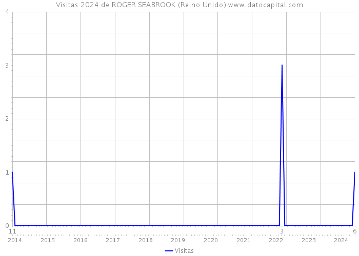 Visitas 2024 de ROGER SEABROOK (Reino Unido) 