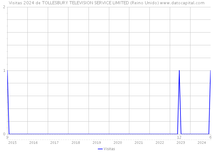 Visitas 2024 de TOLLESBURY TELEVISION SERVICE LIMITED (Reino Unido) 