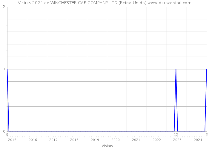 Visitas 2024 de WINCHESTER CAB COMPANY LTD (Reino Unido) 