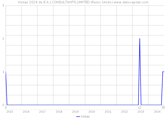 Visitas 2024 de E A J CONSULTANTS LIMITED (Reino Unido) 