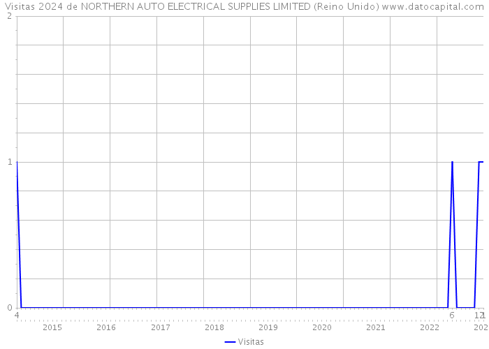 Visitas 2024 de NORTHERN AUTO ELECTRICAL SUPPLIES LIMITED (Reino Unido) 