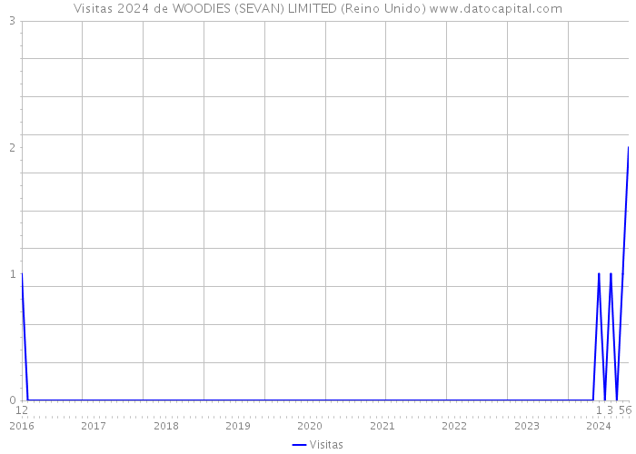 Visitas 2024 de WOODIES (SEVAN) LIMITED (Reino Unido) 