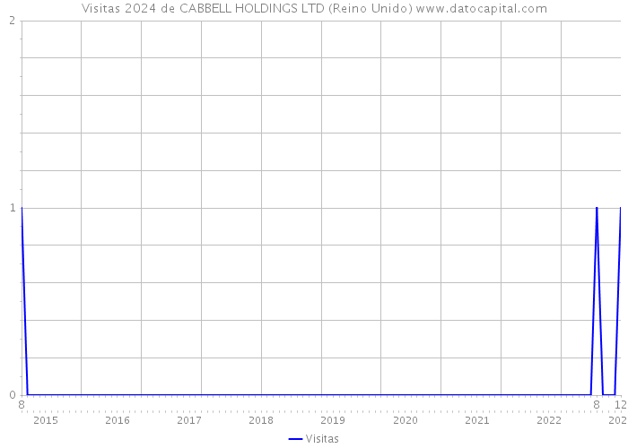 Visitas 2024 de CABBELL HOLDINGS LTD (Reino Unido) 