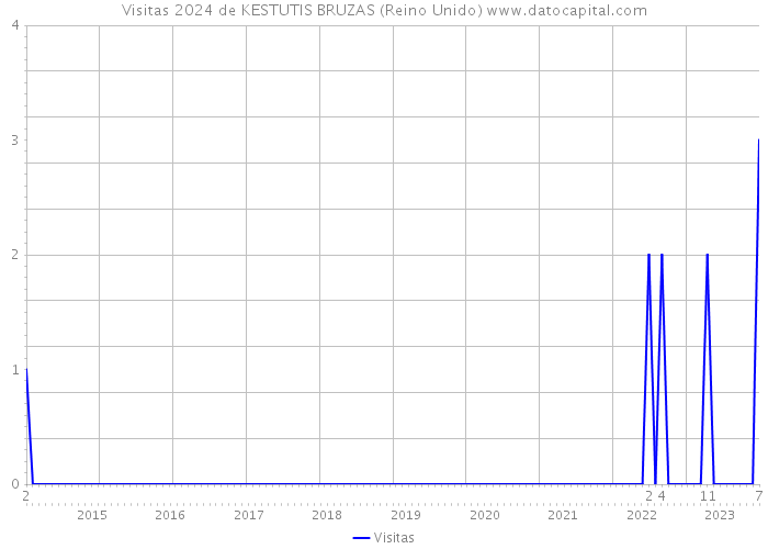 Visitas 2024 de KESTUTIS BRUZAS (Reino Unido) 