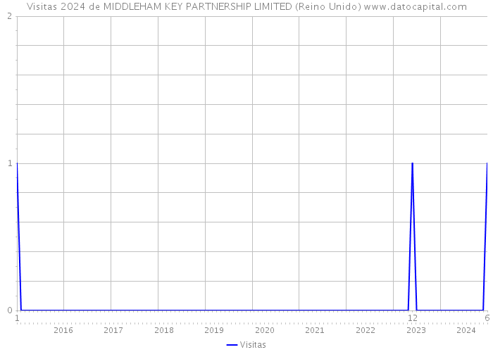 Visitas 2024 de MIDDLEHAM KEY PARTNERSHIP LIMITED (Reino Unido) 