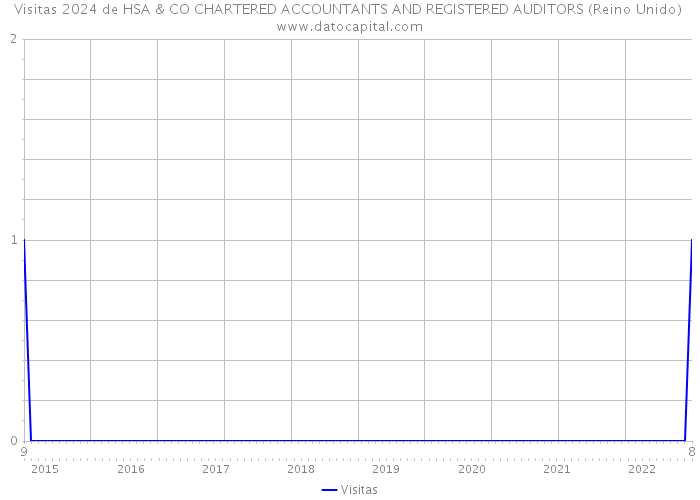 Visitas 2024 de HSA & CO CHARTERED ACCOUNTANTS AND REGISTERED AUDITORS (Reino Unido) 