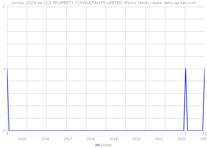 Visitas 2024 de CGS PROPERTY CONSULTANTS LIMITED (Reino Unido) 