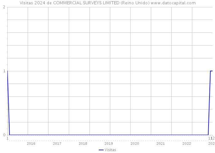 Visitas 2024 de COMMERCIAL SURVEYS LIMITED (Reino Unido) 