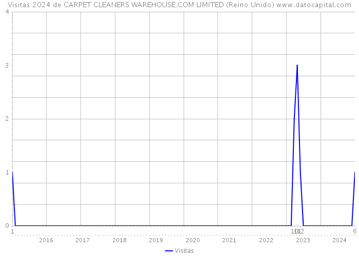 Visitas 2024 de CARPET CLEANERS WAREHOUSE.COM LIMITED (Reino Unido) 