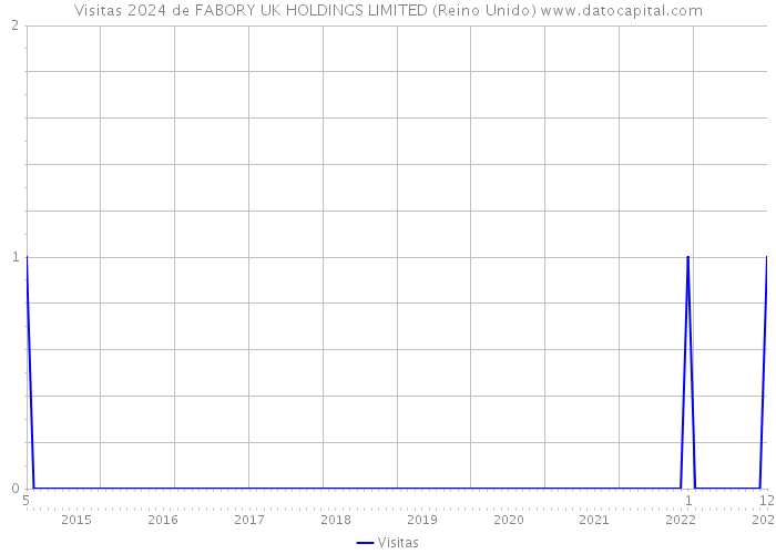 Visitas 2024 de FABORY UK HOLDINGS LIMITED (Reino Unido) 