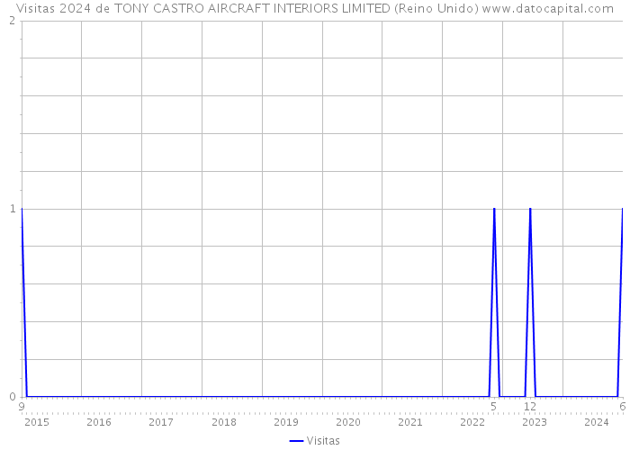 Visitas 2024 de TONY CASTRO AIRCRAFT INTERIORS LIMITED (Reino Unido) 