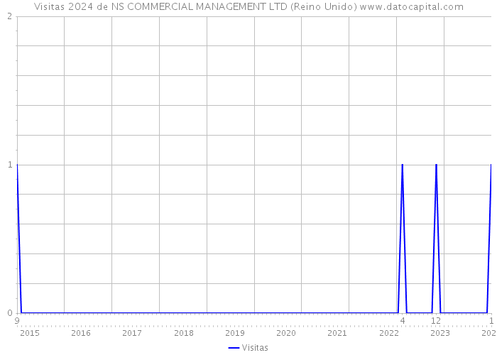 Visitas 2024 de NS COMMERCIAL MANAGEMENT LTD (Reino Unido) 