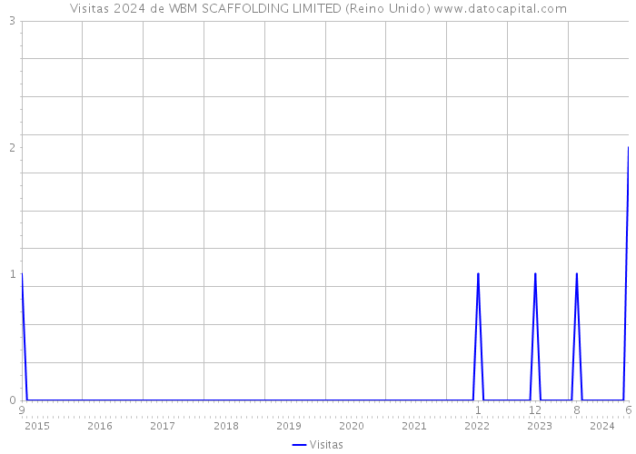 Visitas 2024 de WBM SCAFFOLDING LIMITED (Reino Unido) 