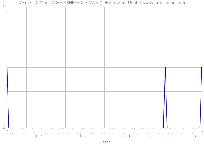 Visitas 2024 de AGHA ASHRAF SLEIMAN (1958) (Reino Unido) 