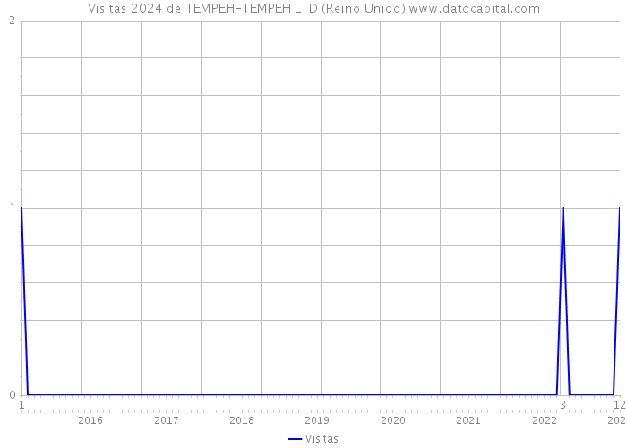 Visitas 2024 de TEMPEH-TEMPEH LTD (Reino Unido) 