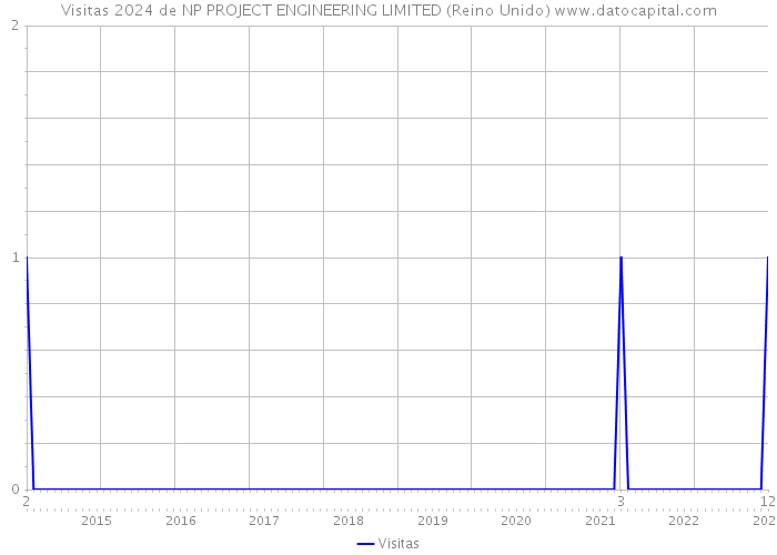 Visitas 2024 de NP PROJECT ENGINEERING LIMITED (Reino Unido) 