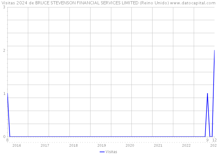 Visitas 2024 de BRUCE STEVENSON FINANCIAL SERVICES LIMITED (Reino Unido) 