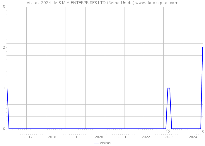 Visitas 2024 de S M A ENTERPRISES LTD (Reino Unido) 