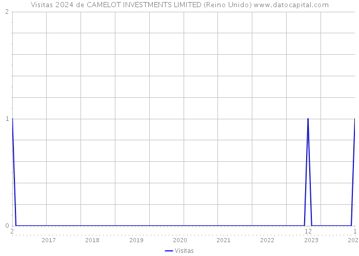 Visitas 2024 de CAMELOT INVESTMENTS LIMITED (Reino Unido) 