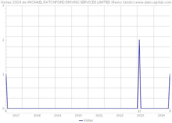 Visitas 2024 de MICHAEL RATCHFORD DRIVING SERVICES LIMITED (Reino Unido) 