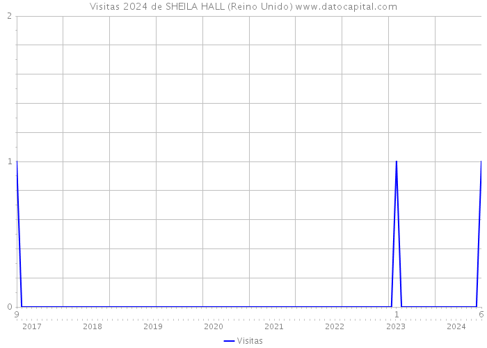 Visitas 2024 de SHEILA HALL (Reino Unido) 