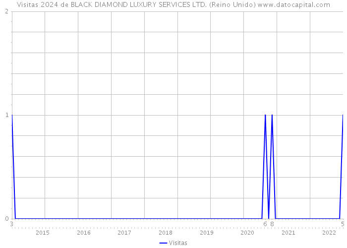 Visitas 2024 de BLACK DIAMOND LUXURY SERVICES LTD. (Reino Unido) 