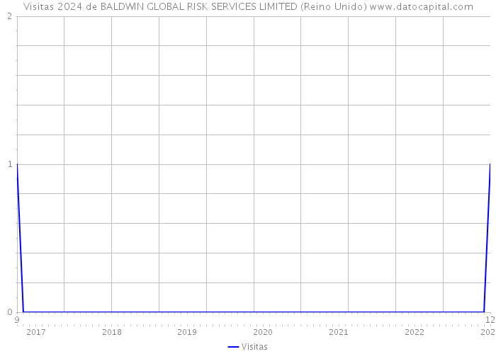 Visitas 2024 de BALDWIN GLOBAL RISK SERVICES LIMITED (Reino Unido) 