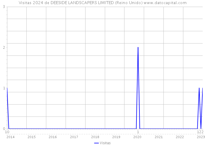 Visitas 2024 de DEESIDE LANDSCAPERS LIMITED (Reino Unido) 