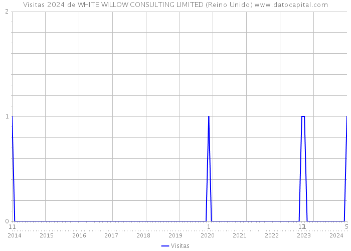 Visitas 2024 de WHITE WILLOW CONSULTING LIMITED (Reino Unido) 
