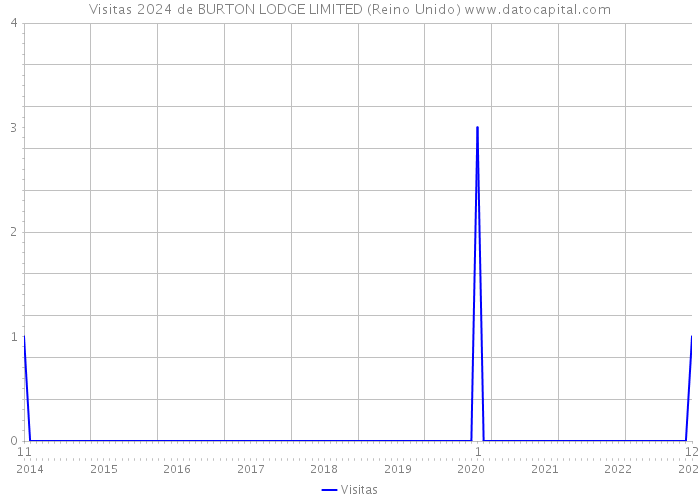 Visitas 2024 de BURTON LODGE LIMITED (Reino Unido) 